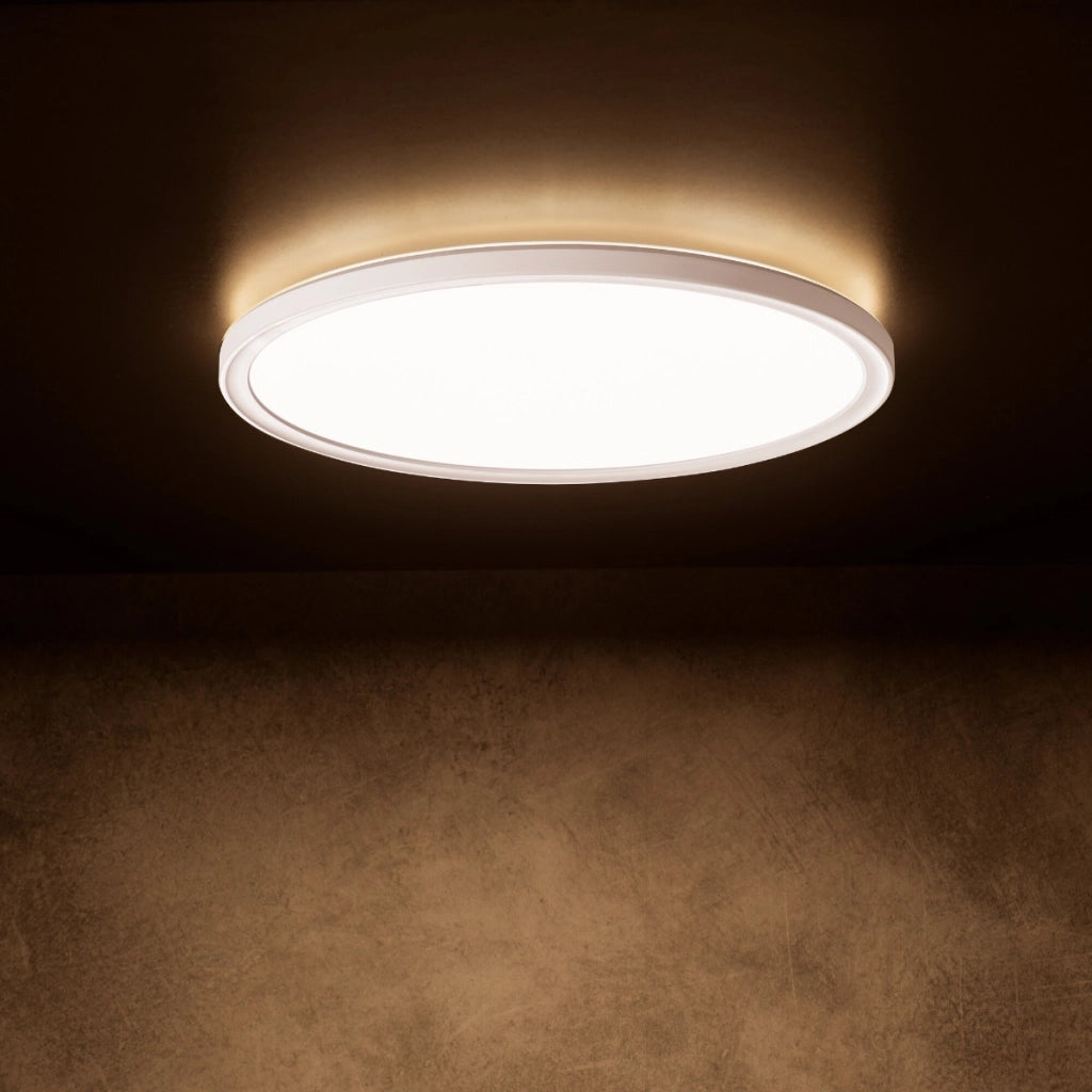 Plafoniera LED tonda bianca 42cm 22W CCT IP54 Kanlux