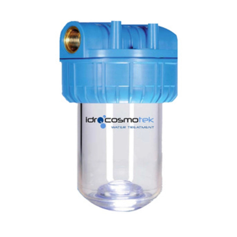 DEPURATORE DI ACQUA IN 3 PEZZI D  5 ATTACCO 1/2