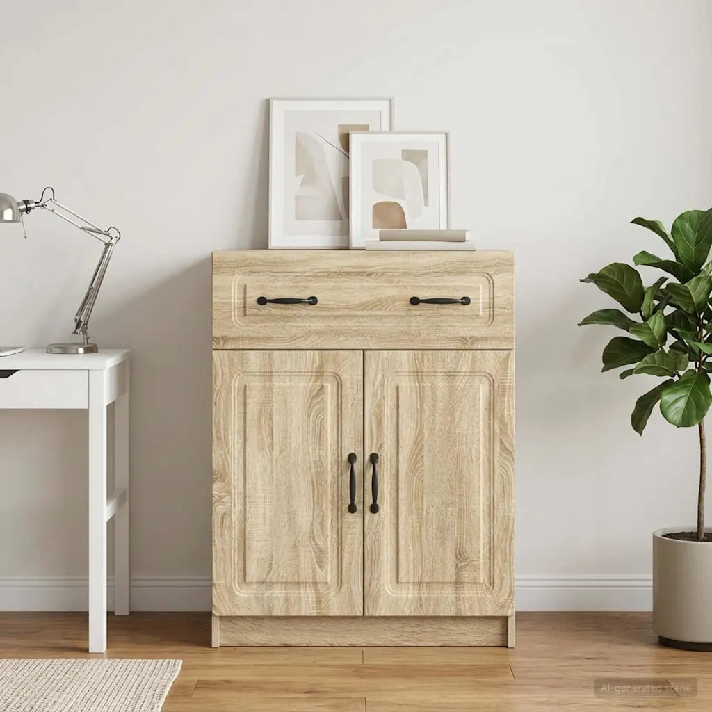 Credenza Rovere Sonoma 66 x 34,5 x 87 cm Legno ingegnerizzato 895787