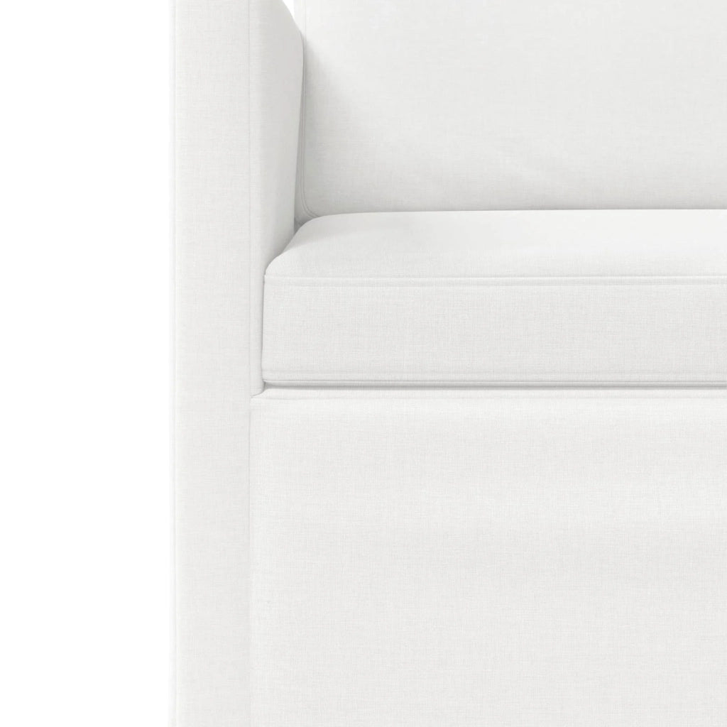 Set di divani 2 pcs Bianco Tessuto 3433172