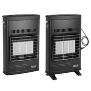 STUFA INFRAROSSI MODELLO ECO40 - METANO - VENTILATA - GRIGIO - 4,2KW  - SIA