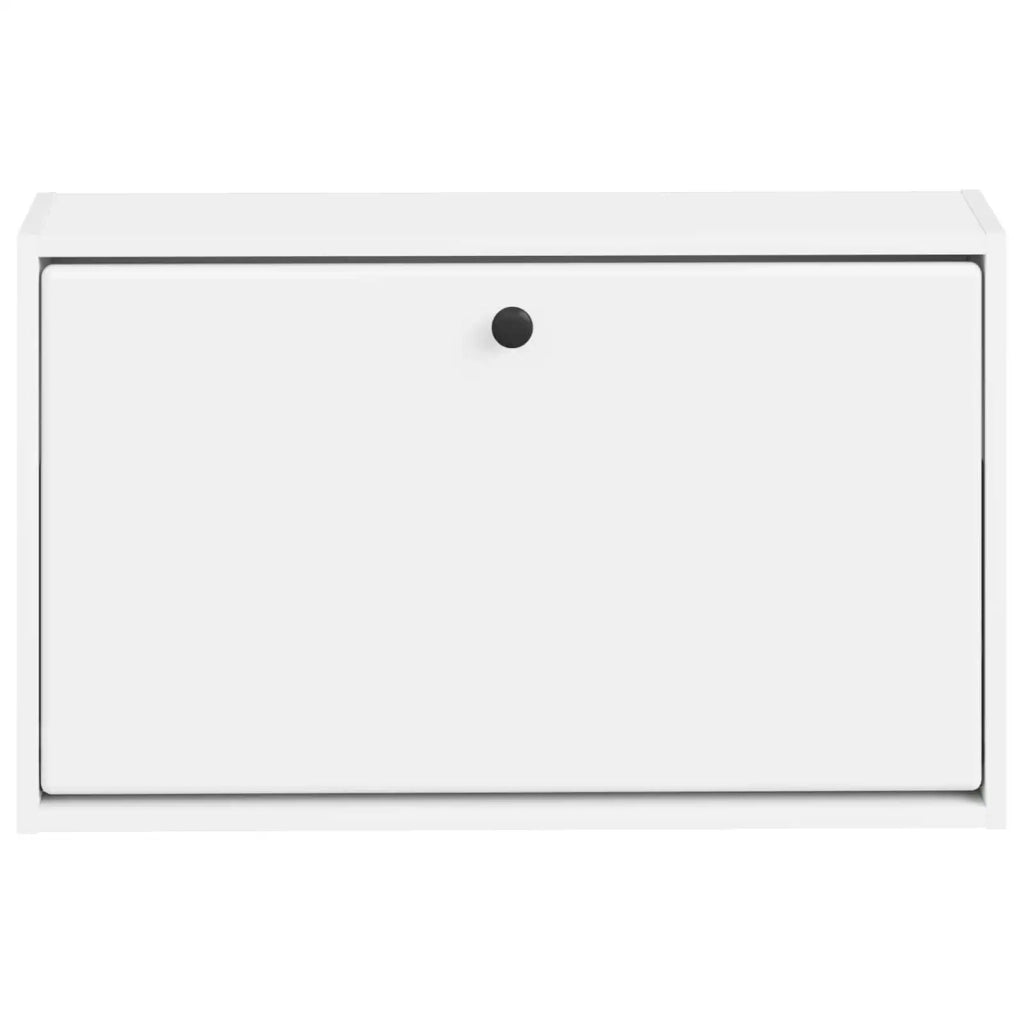 Mobiletto per Scarpe da Muro BREDA 71 x 17 x 43 cm Bianco 897505