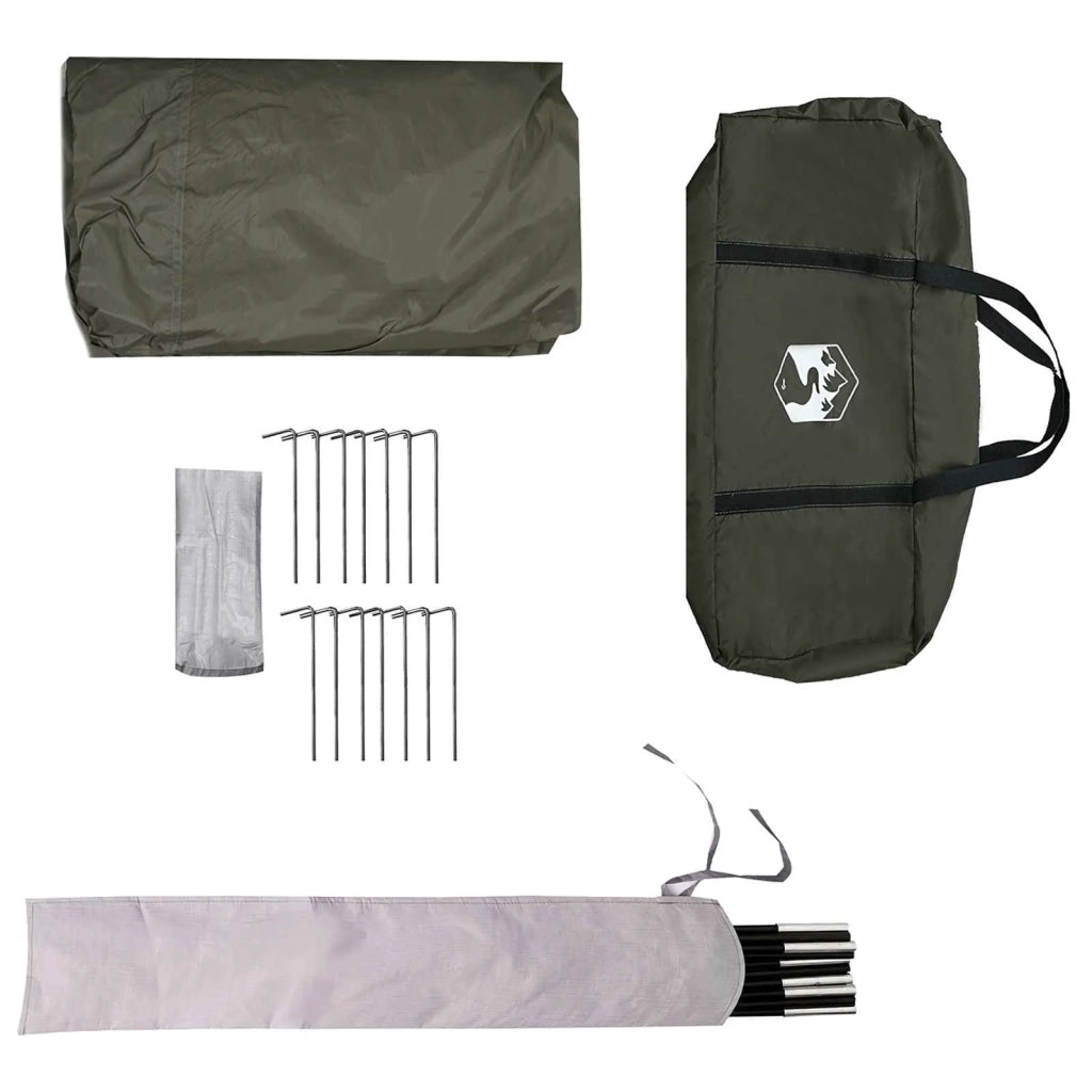 Tenda a baldacchino impermeabile Verde militare 42042213