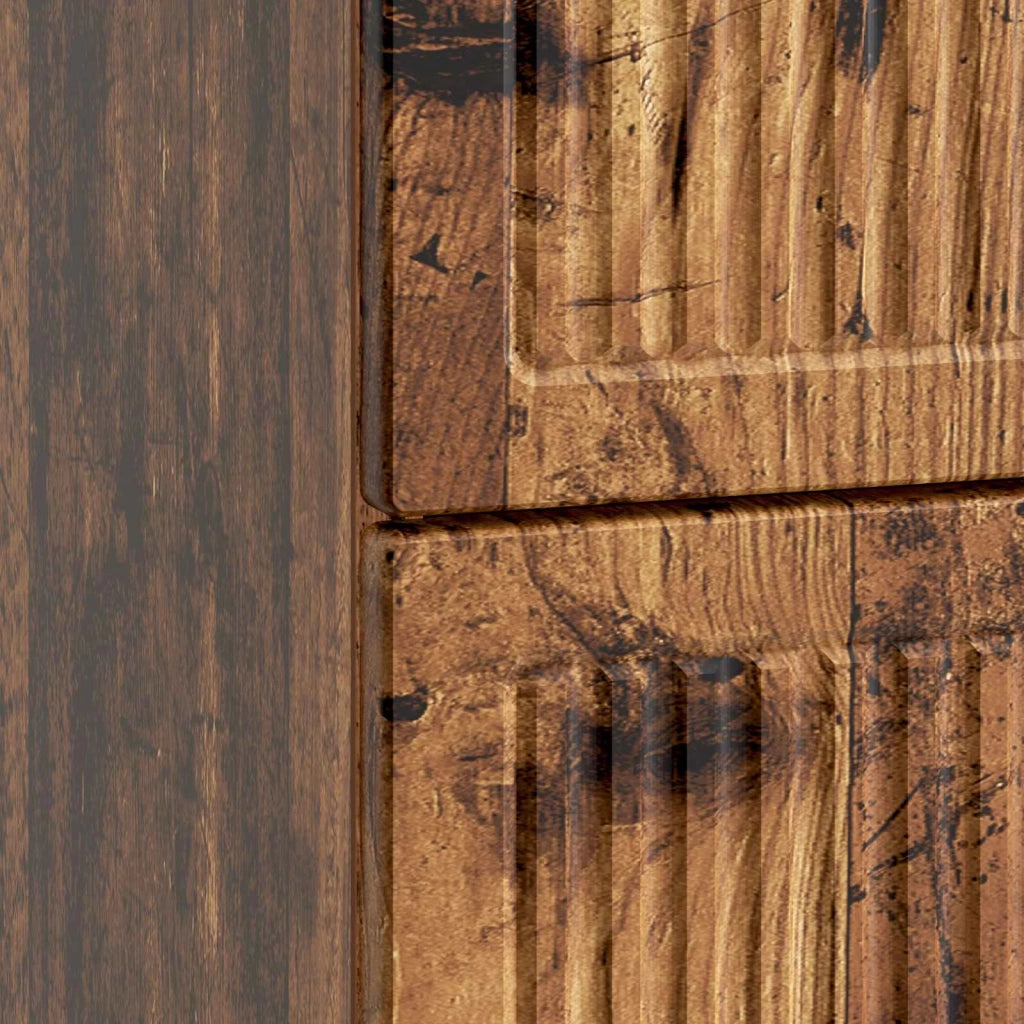 Armadio da Notte con cassetto Legno antico 62 x 34,5 x 47,5 cm 893863