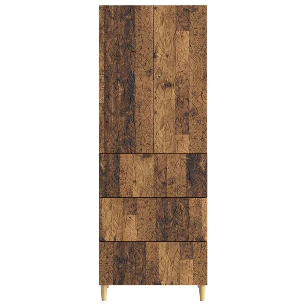 Set di armadi 2 pcs Legno antico 66 x 34,5 x 90 cm