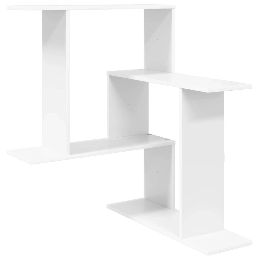 Scaffale da parete Bianco 67 x 67 x 87 cm Legno ingegnerizzato 8012220