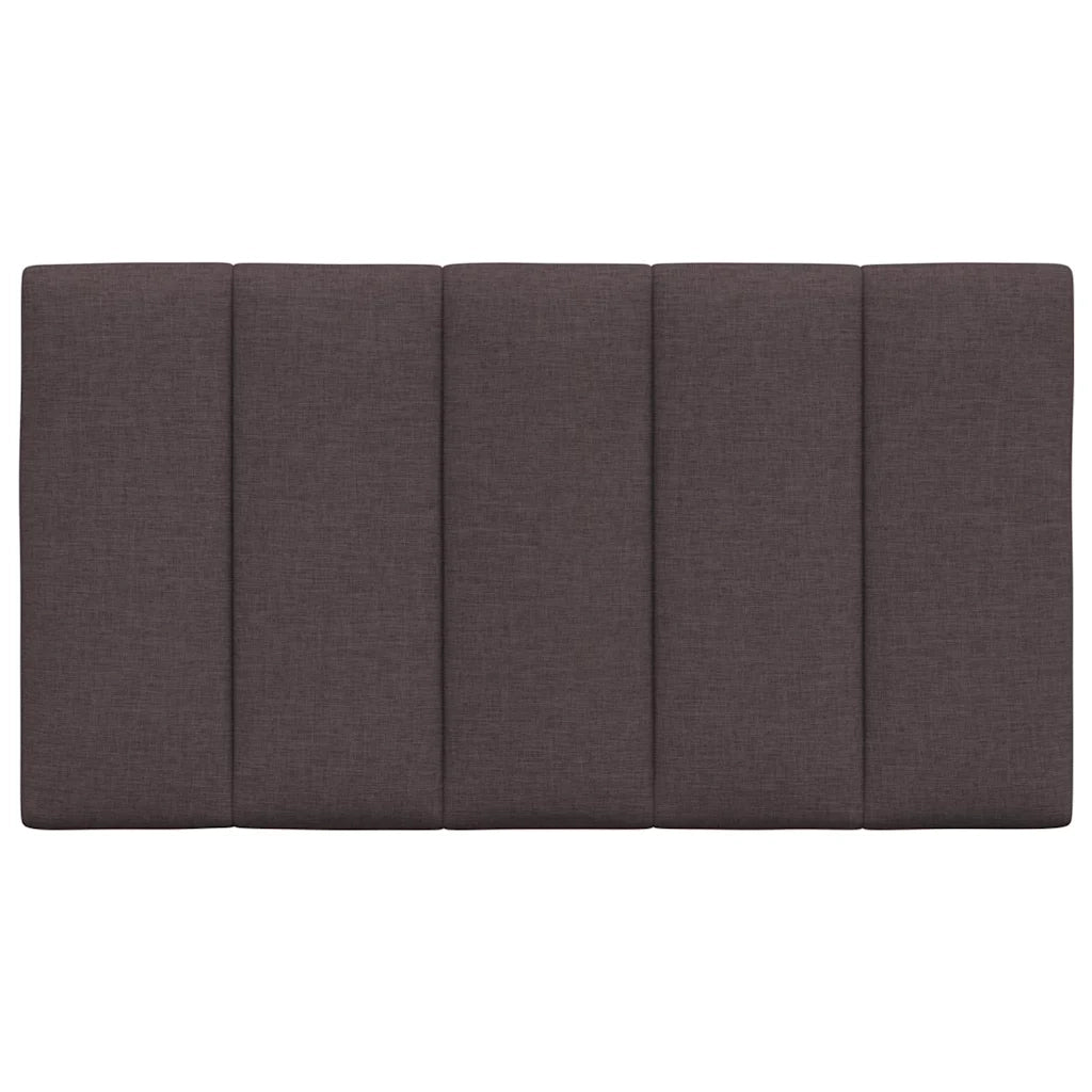 Cuscino Testiera Hanko Marrone Scuro 90 cm in Tessuto 4019145