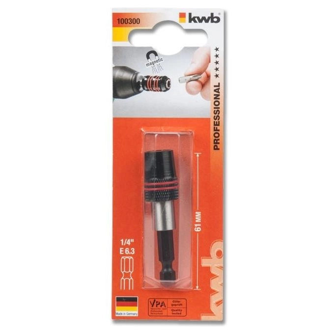 kwb 10 03 00 supporto per punta di cacciavite Acciaio 25,4 / 4 mm (1 / 4") 1 pz