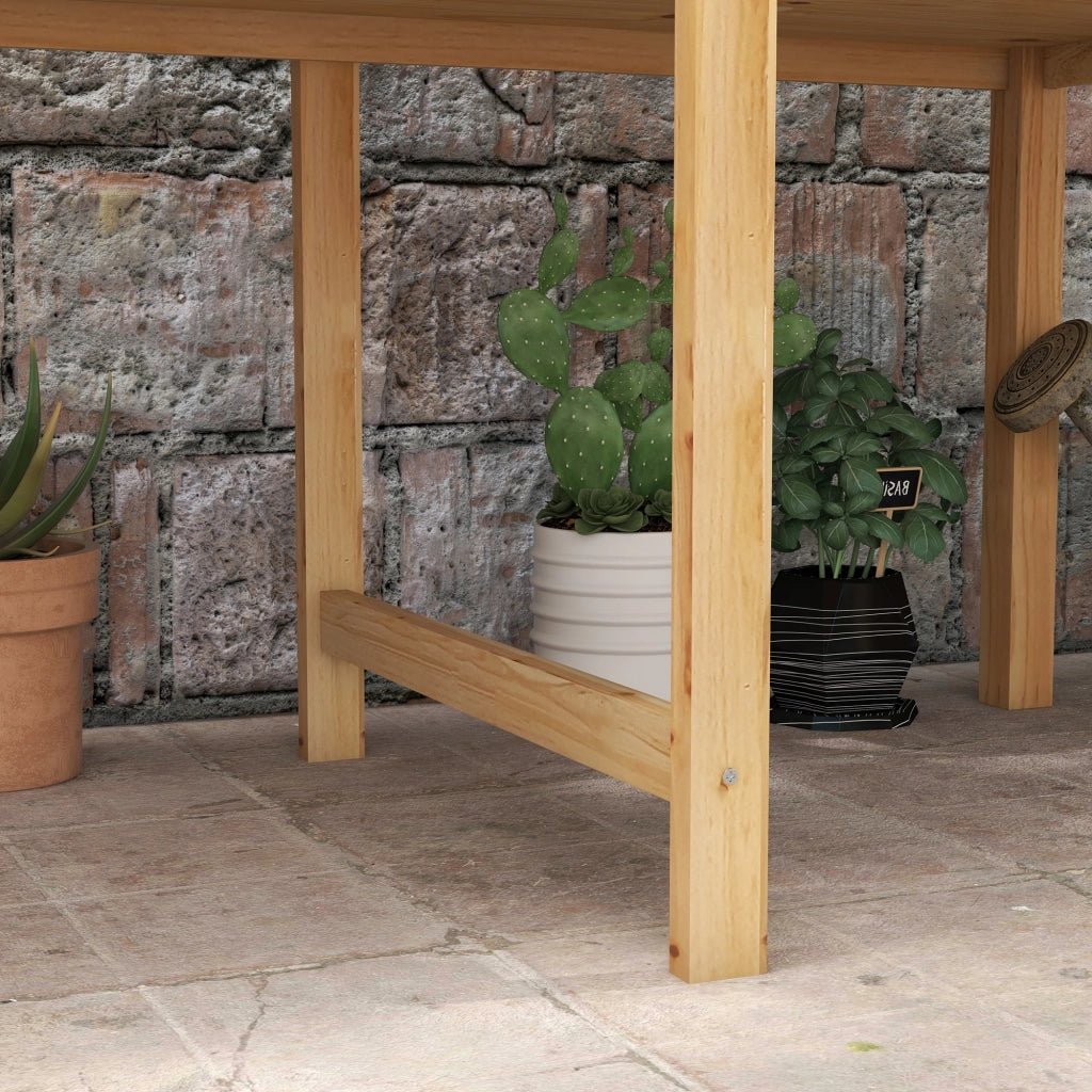 Orto Rialzato in Legno di Abete con Sacca ¨C zephmum ¨C 115x55x80 cm