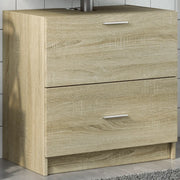 Mobile Sottolavabo Rovere Sonoma 59x37x59 cm in Truciolare 848110