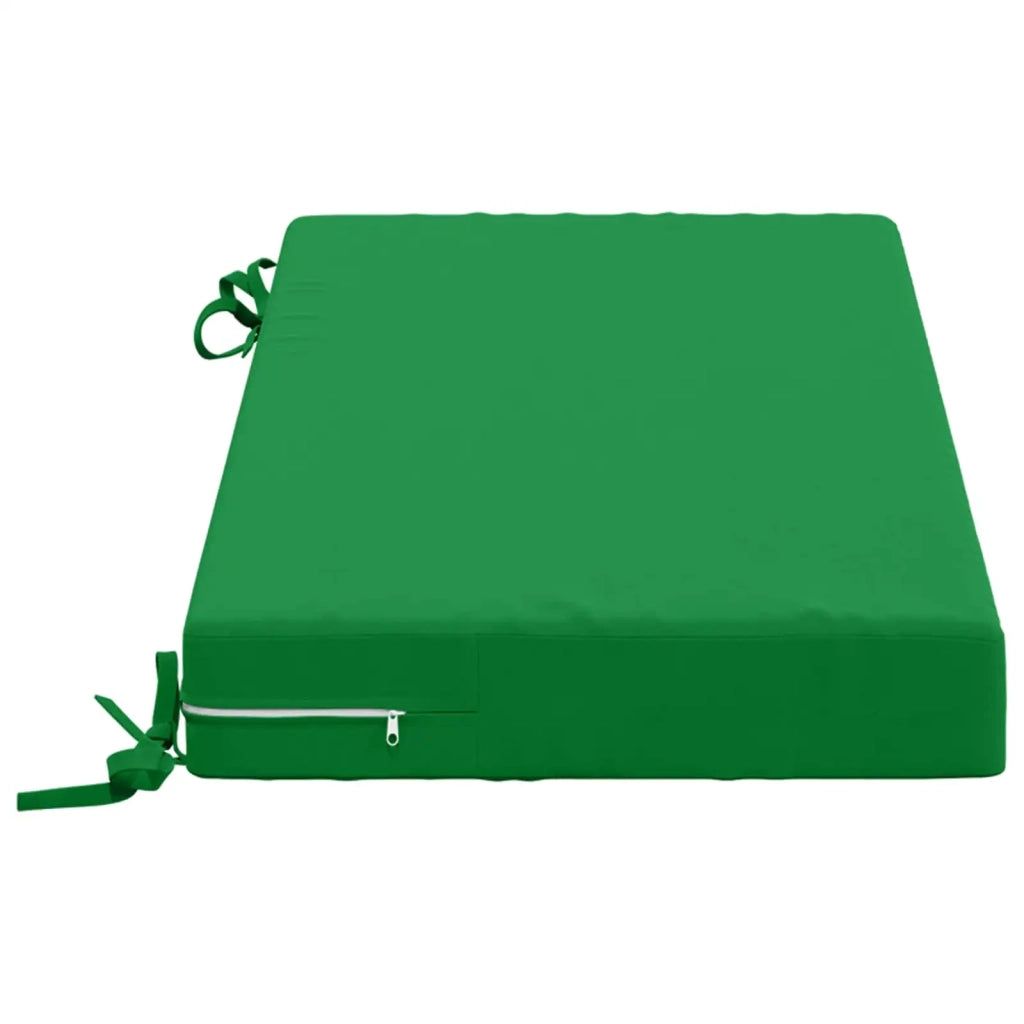 Cuscini per Panchina a 2 Pezzi SOEST 2 pz 100% Poliestere Verde 949585