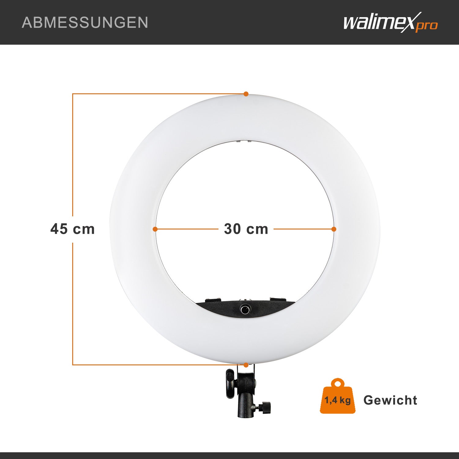Ring light a LED Rainbow RGB da 60 W con cavalletto fotografico e 2 batterie, Luce ad anello per foto e video con supporto smartphone e controllo tramite app