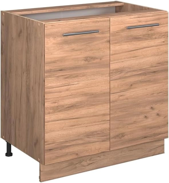 Armadio cucina dispensa alto Fame-Line, Quercia dorata, 30 cm, PL Rovere, per la combinazione con altri moduli della serie Fame-Line