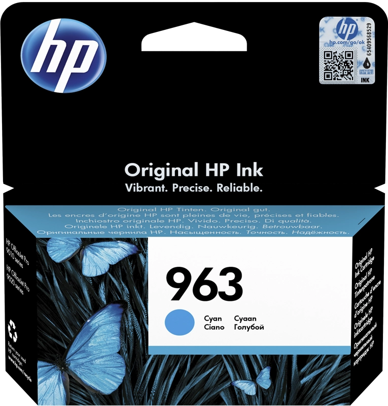 HP Cartuccia di inchiostro ciano originale 963