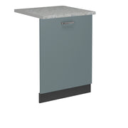 Pannello frontale della lavastoviglie R-Line Grigio-blu/Antracite 60 cm, PL Marmo Vicco