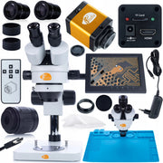 Set Microscopio Professionale Mercury Pro con Telecamera, Tappetino in Silicone