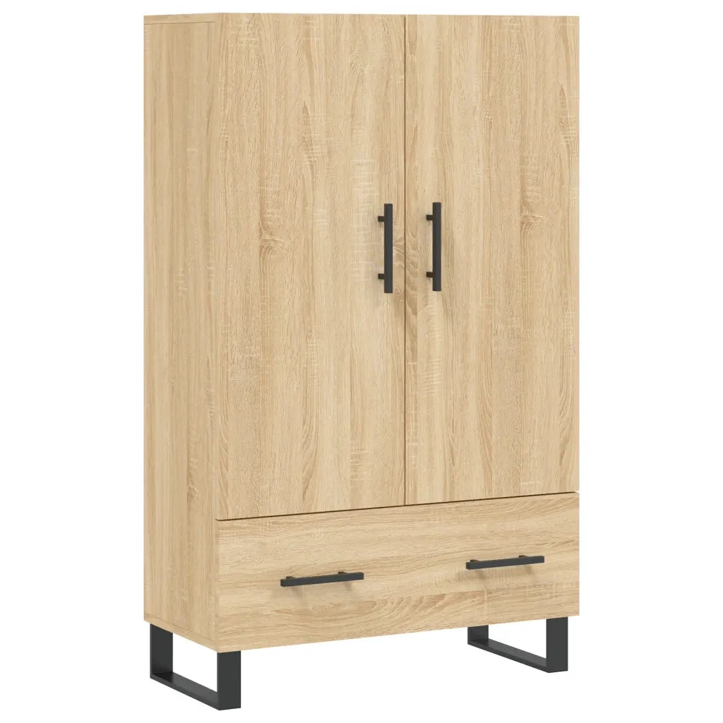 Credenza Rovere Sonoma 69,5x31x115 cm in Legno Multistratocod mxl 104683