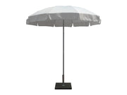 Ombrellone da Giardino Ø2,4 m Palo Ø33 mm in Acciaio Maffei Novara Grigio