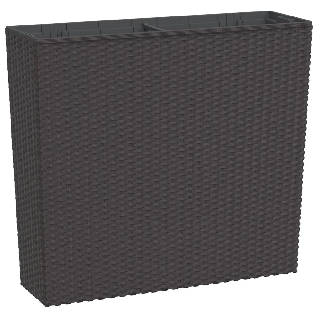 Fioriera con Interno Rimovibile Marrone 12 / 44 L PP Rattan 364688
