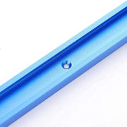 2 pezzi 100mm Binario di guida per sega a nastro circolare Tavolo rovesciabile - Blu - Lega di alluminio - Qualità professionale