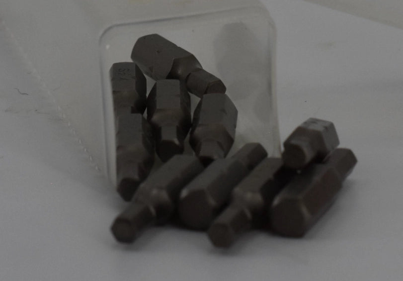 INSERTI PER VITI ESAGONO 4 mm - 10 pezzi- ECEF