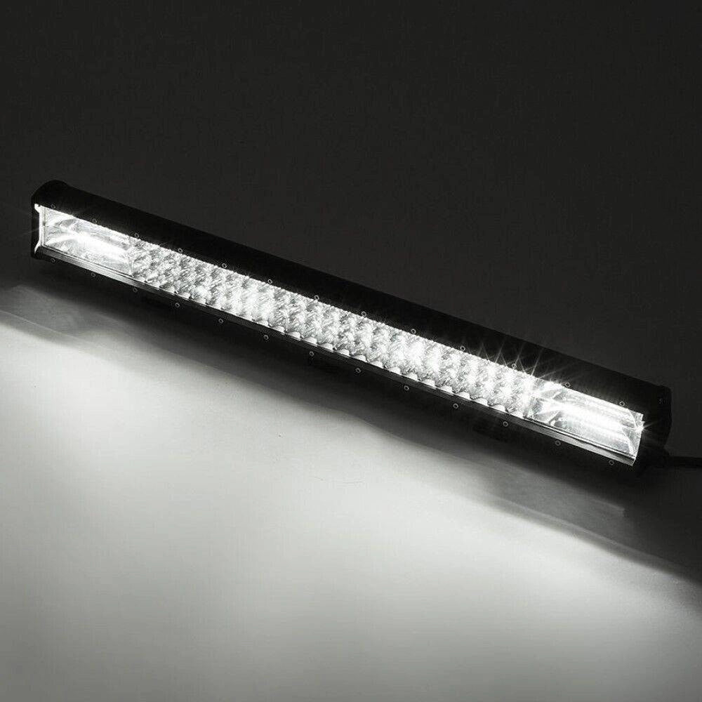 Trade Shop - Faro Barra Supplementare Profondita Auto Fuoristrada 12v 24v 96 Led 288 W 6000k -