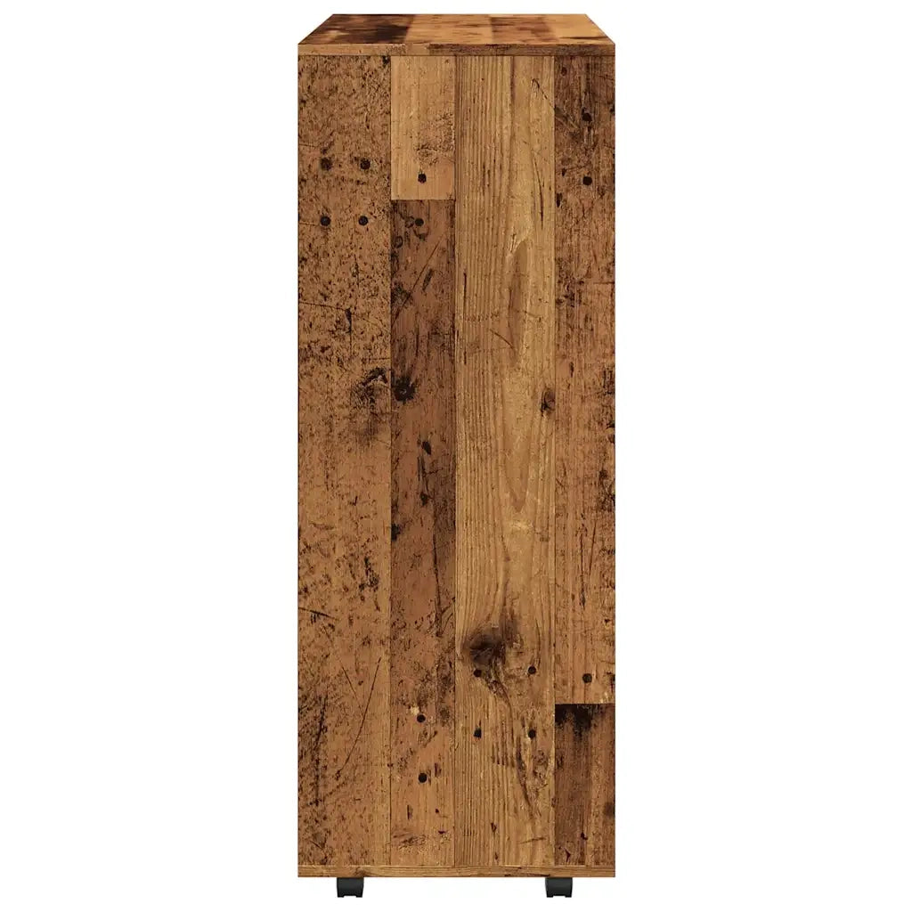 Armadio Legno Antico 80x40x110 cm in Legno Multistrato 856668