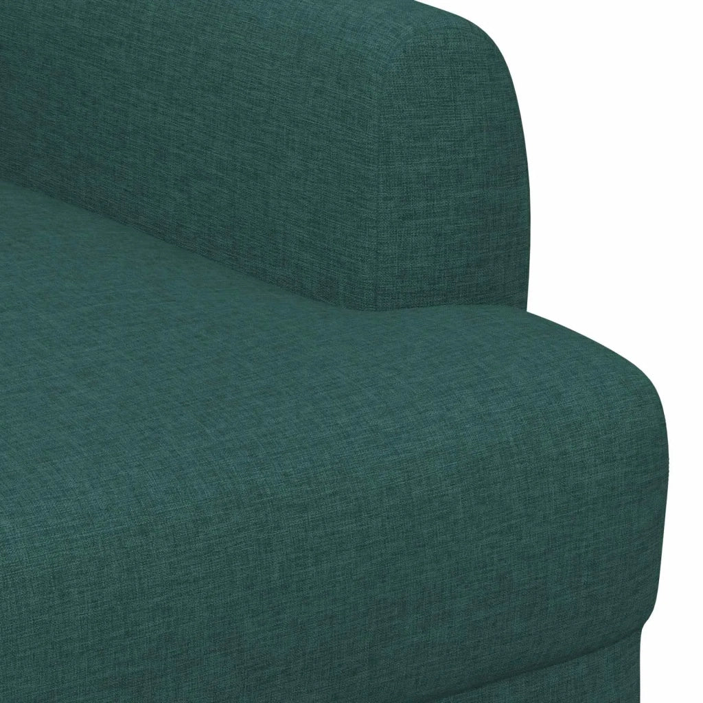 Loveseat con bottoni imbottiti Verde Scuro 116 x 67 x 80 cm 42041780