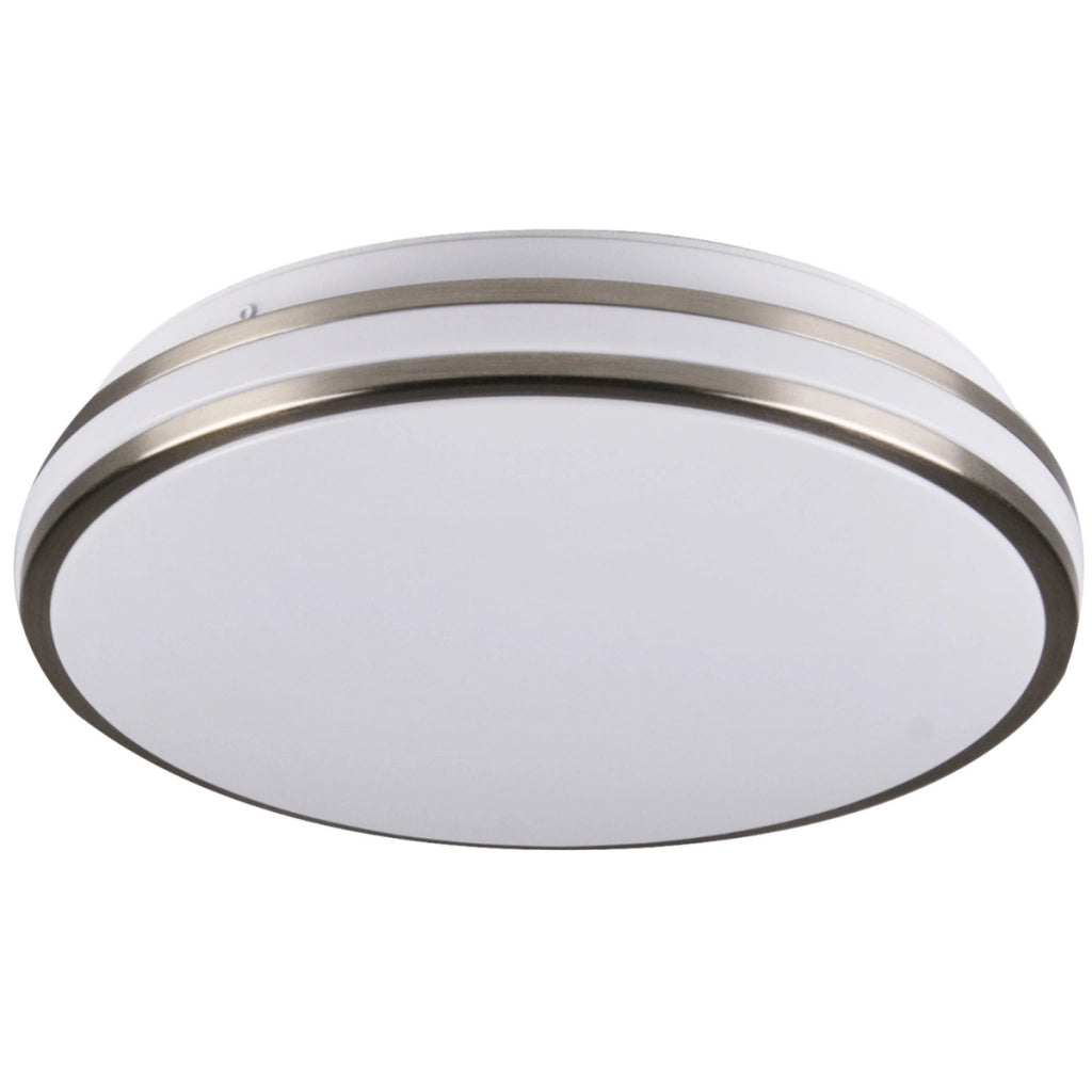 Plafoniera LED Polux Orbit 38cm nichel 24W 4000K 2600lm