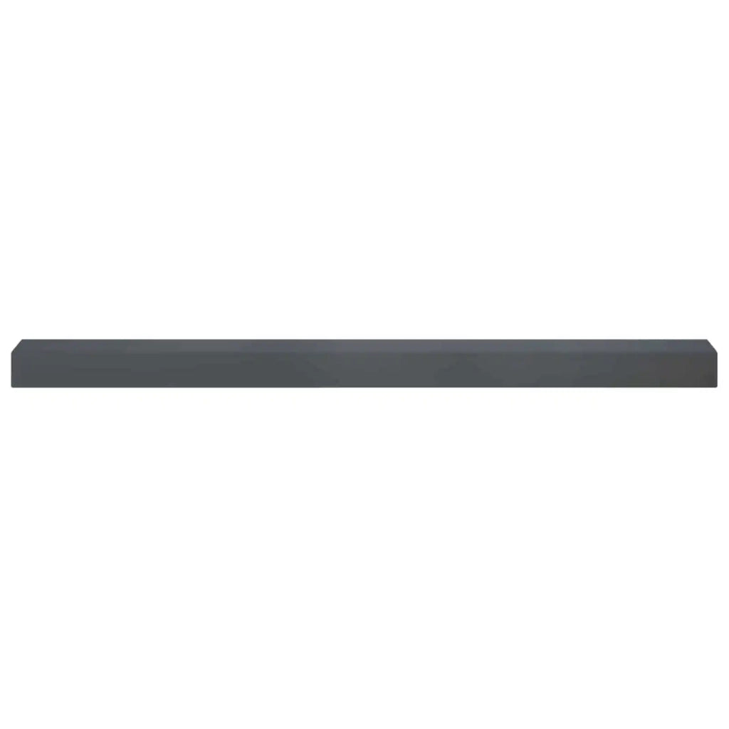 Profilo di copertura per giardino 2 pz 100 x 10 x 5 cm Acciaio 8013038