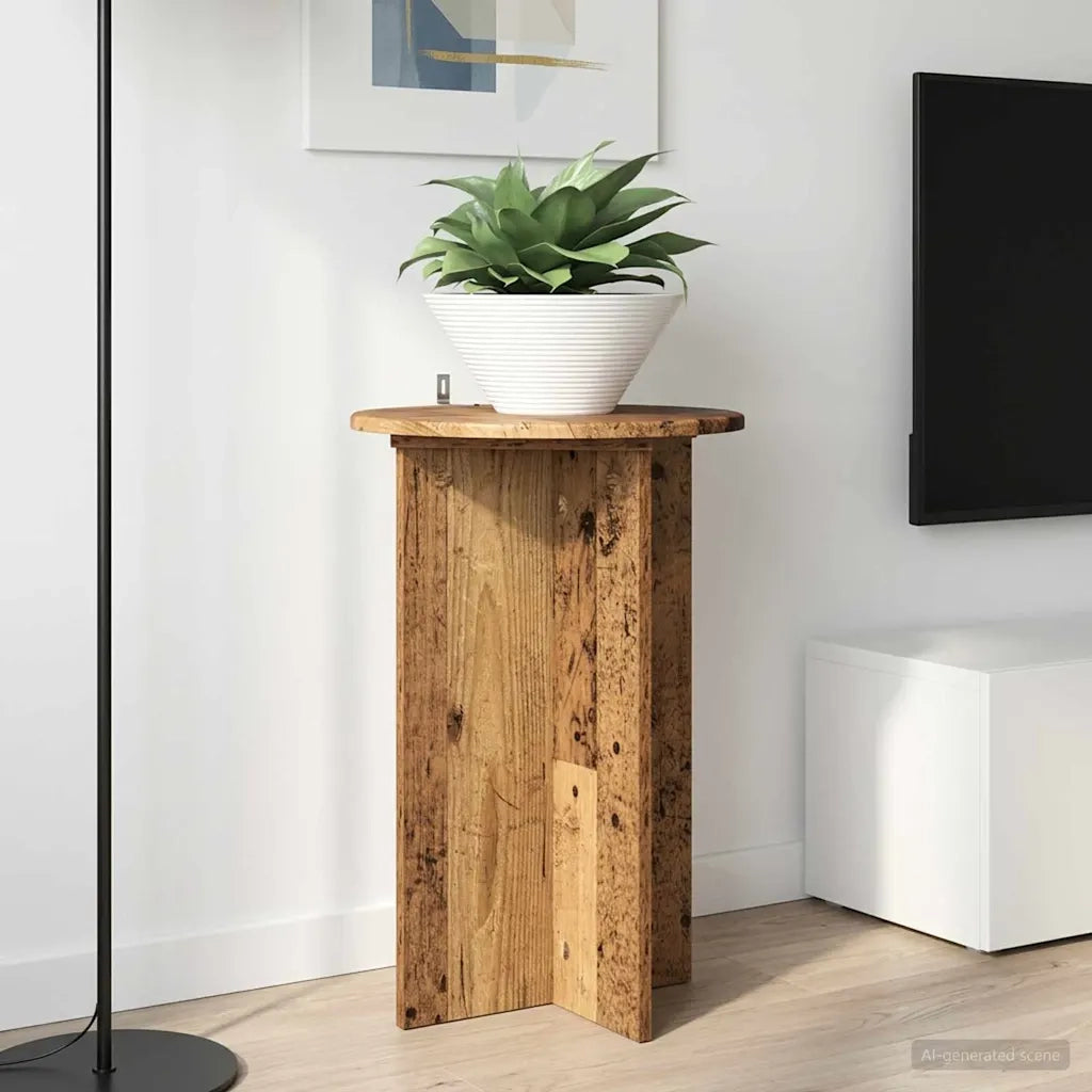 Supporto per piante 2 pcs Legno antico Ø40 x 60 cm 899715