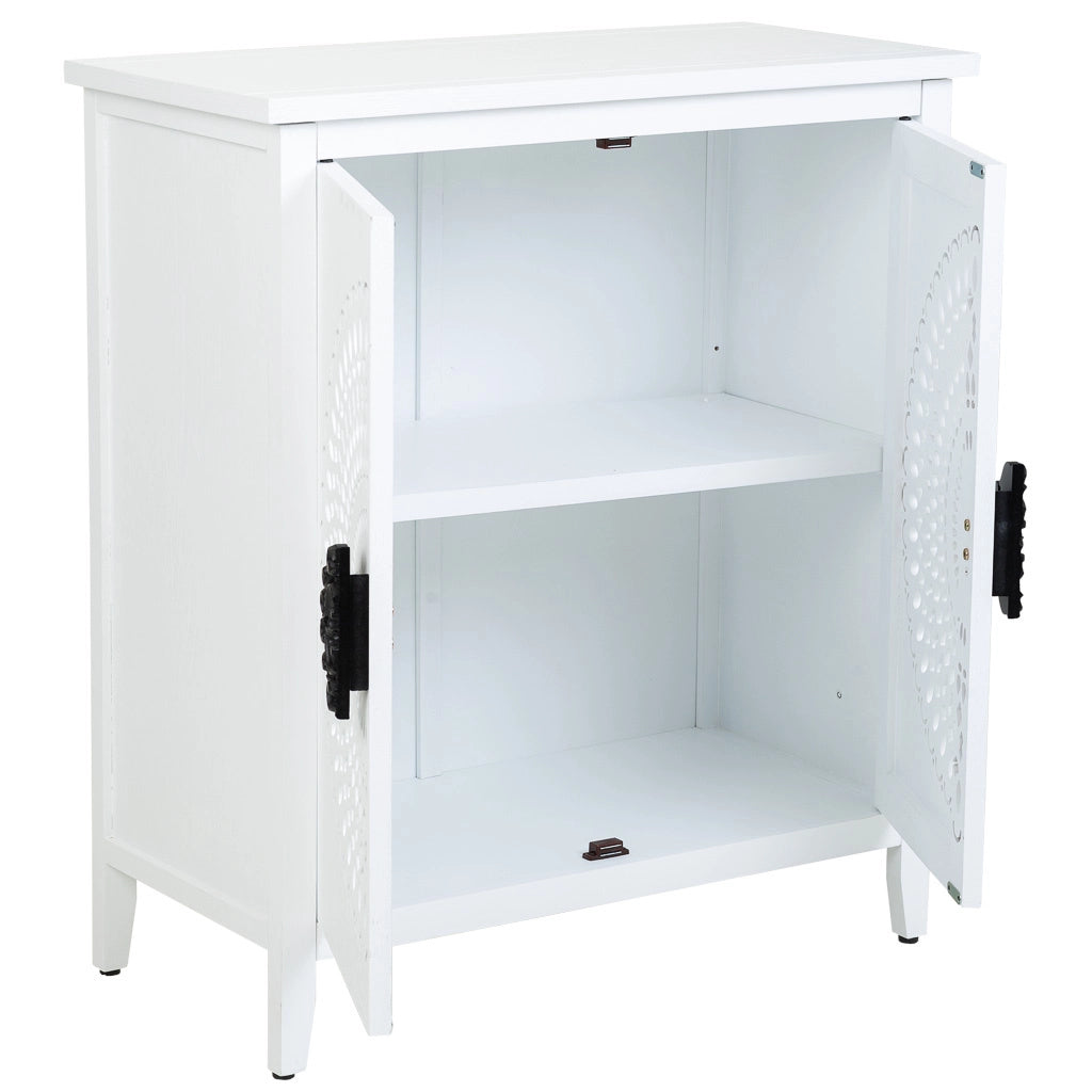 Credenza in legno a 2 porte 78x38x87