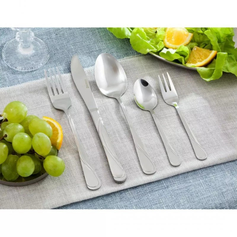 Set di 3 coltelli da tavola in acciaio inossidabile lucido Kinghoff KH-1443