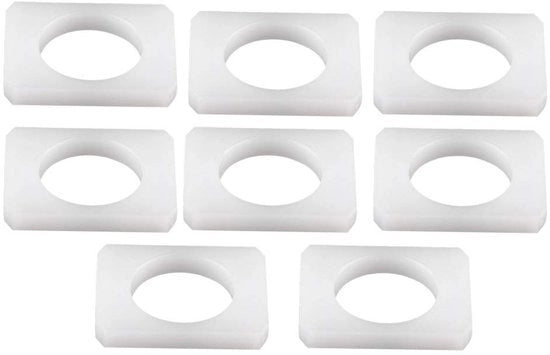 Rail di sostegno per sedili per veicoli, set da 8 pezzi, compatibile con Z3 E36/E37/E38, ABS duraturo, per Roadster/Coupé, alta affidabilità, rail di sostegno per sedili