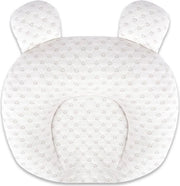 Correttore per pli del cuscino per bambini per prevenire deformità, morbido e confortevole, lavabile, adatto per bambini da 0 a 24 mesi, dimensioni 28*25,5 cm, design amorevole.