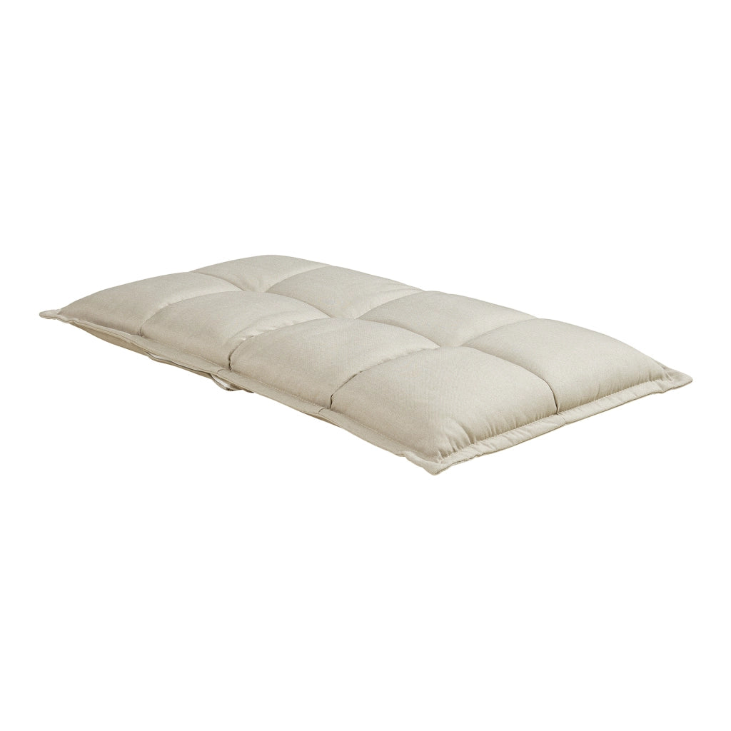 Set di 2 Sedie da Pavimento Deinze con Schienale Regolabile - Beige [en.casa]