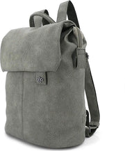 Borsa elegante per donne e ragazze – borsa città in pelle imitativa – piccola borsa scolastica (grigia)