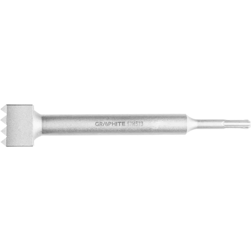Topex 57h573 scalpello con testa ta dentata sds plus 40 x 40 mm 1