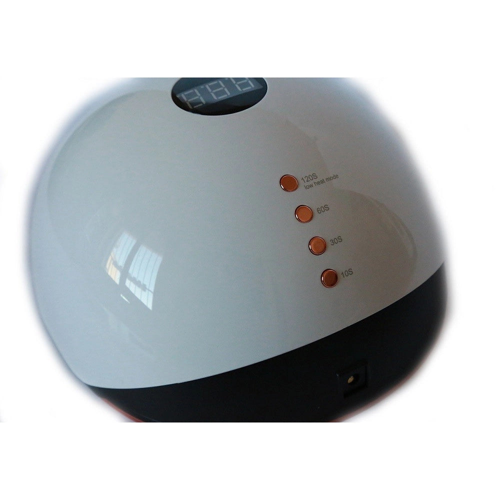 Trade Shop - Fornetto Led Uv 48w 33 Led Per Ricostruzione Colata Gel Unghie 120sec. Nail Dx8 -
