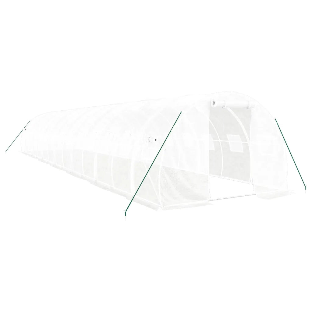 Serra con Telaio in Acciaio Bianco 42 mÂ² 14x3x2 mcod mxl 124654
