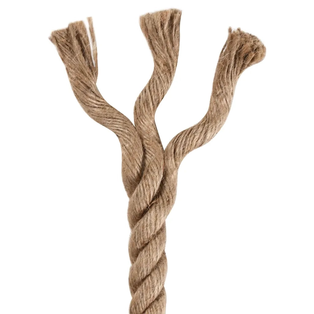 Corda in Juta Lunga 250 m Spessa 4 mm 153736