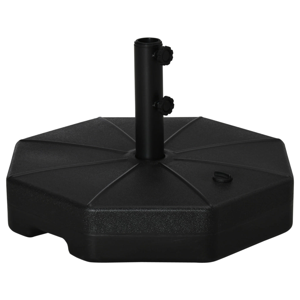 Base per Ombrellone Ottagonale ¨C zephmum ¨C Nero 38/48mm