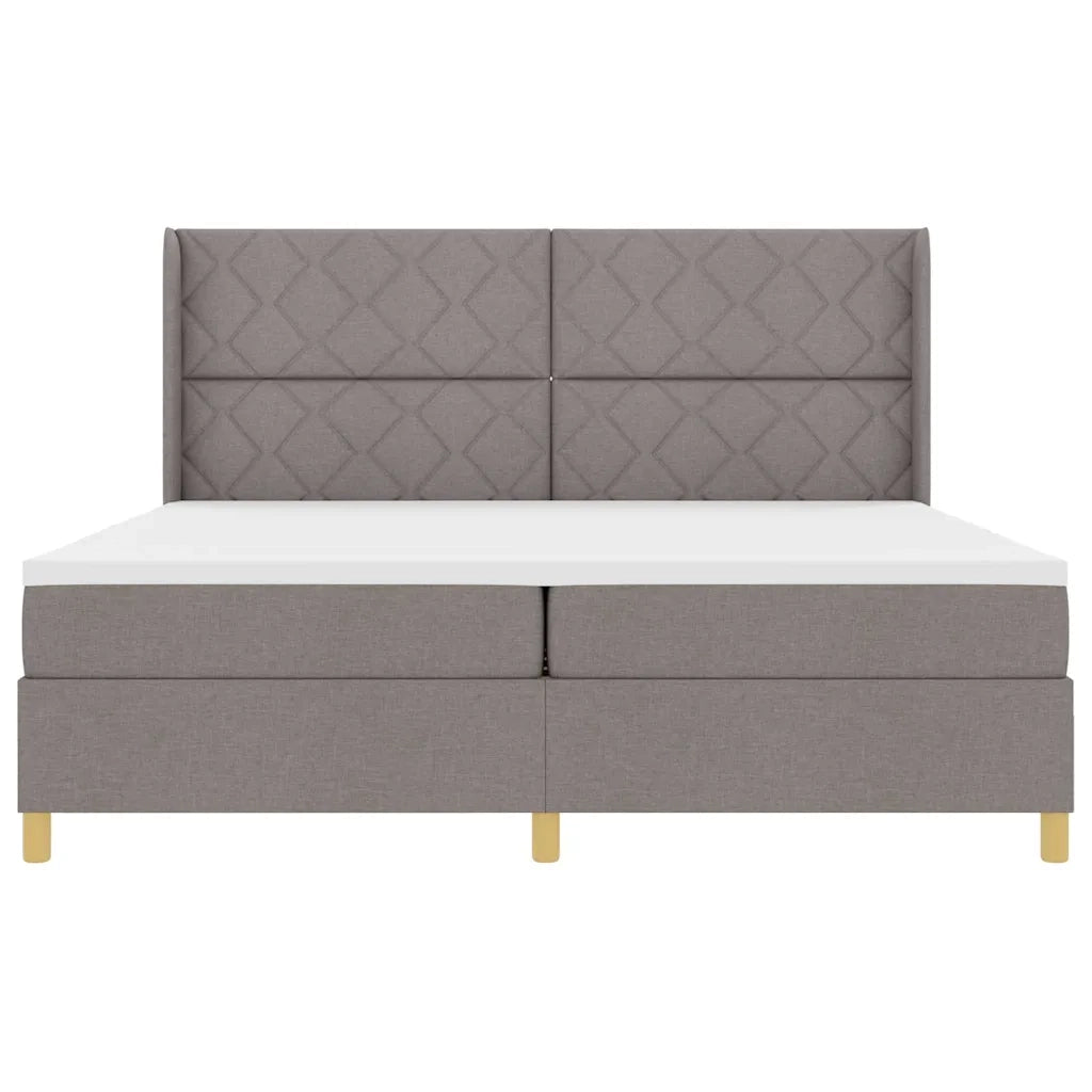 Letto a molle con materasso con led Talpa 200 x 200 cm Tessuto 3343781