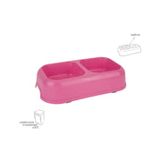 ZOOV CIOTOLA DOPPIA RETTANGOLARE ROSA LARGE- 1,0 pz