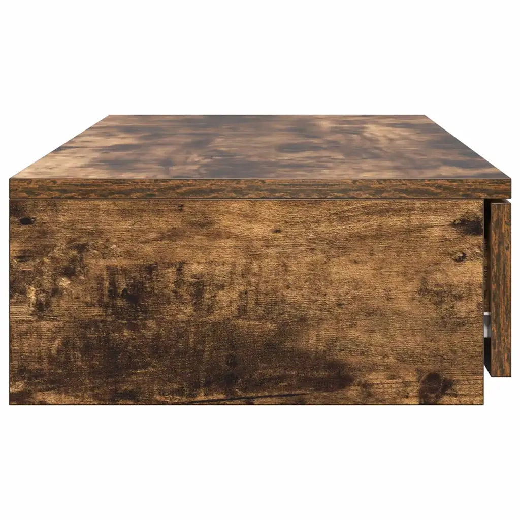 Cassetti per letto con cassetto Rovere fumé 75 x 36,5 x 16,5 cm 866967