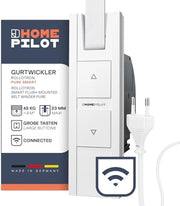 Home Pilot - Avvolgitore da incasso smart Pure per il comando di tapparelle. Tapparelle smart | Montaggio rapido – 10122345