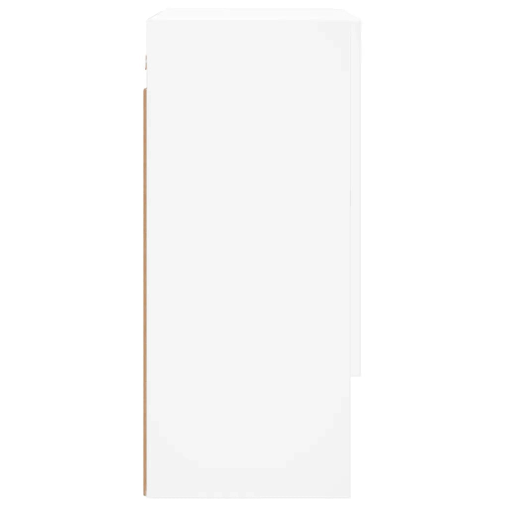 Armadietto a Muro | Mobile a Parete Bianco 60x31x70 cm in Legno Multistrato