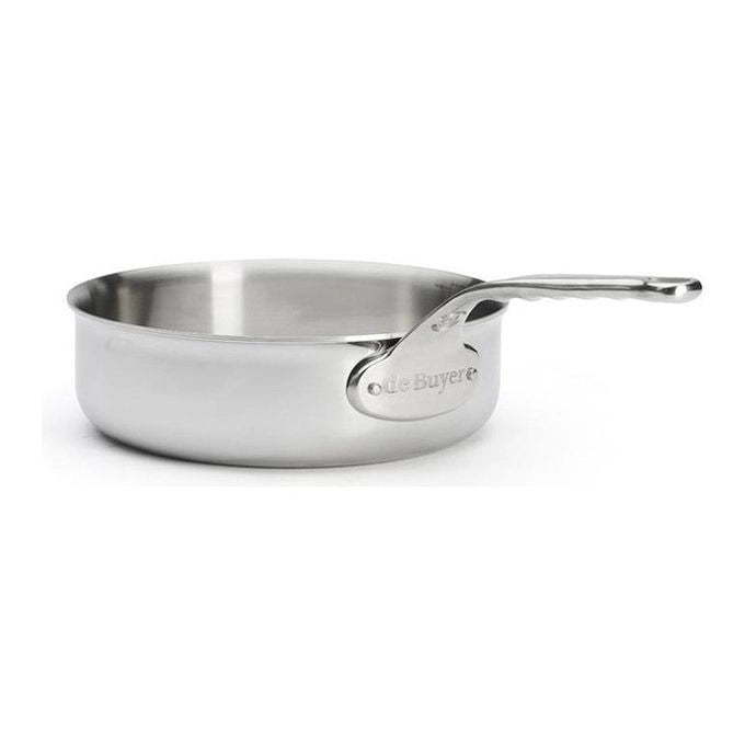 de Buyer 3730.24 padella 2,4 L Rotondo Acciaio inossidabile