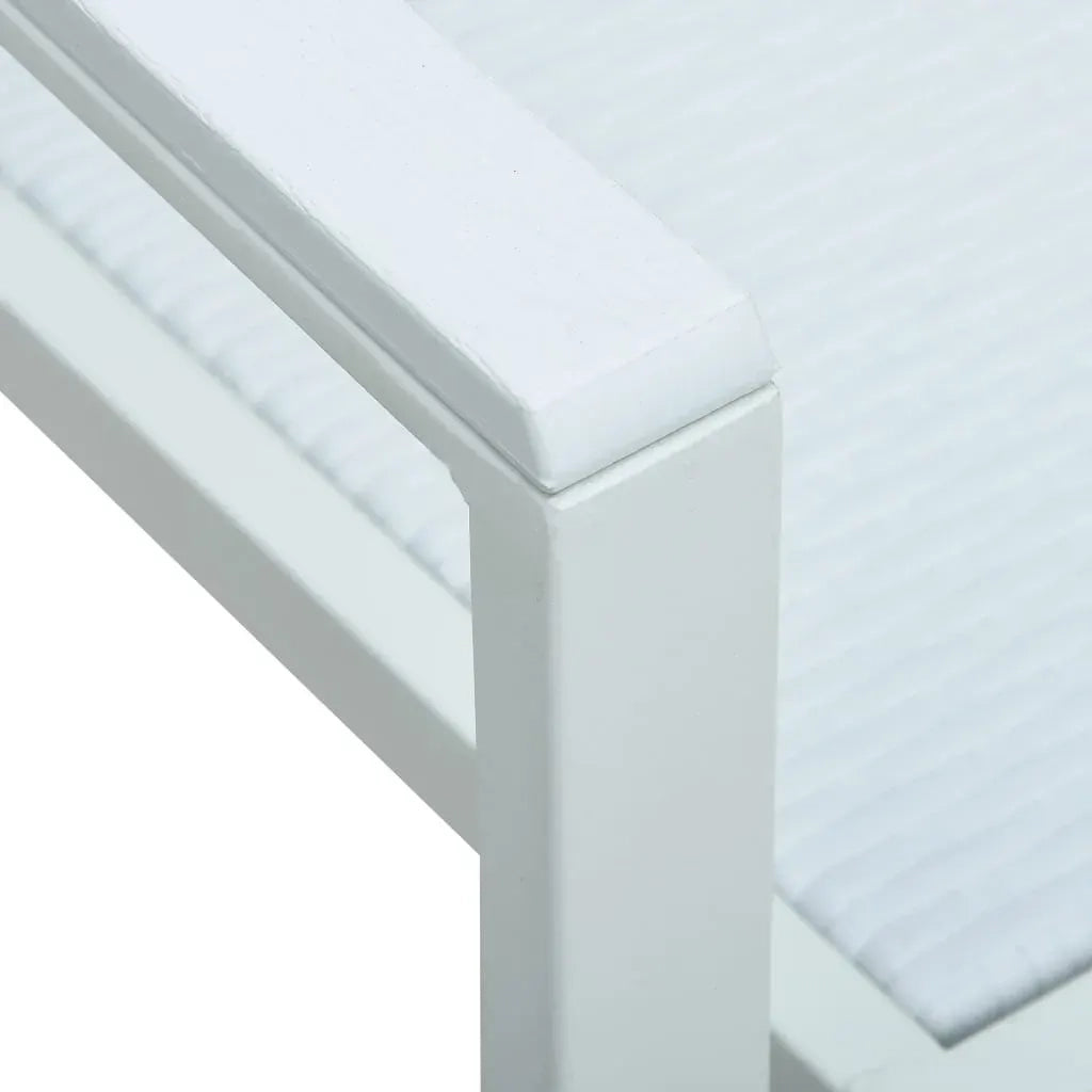 Set da Pranzo da Giardino 9 pz Bianco cod mxl 35274