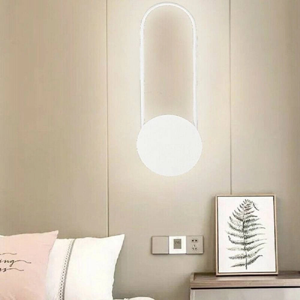 Trade Shop - Applique A Parete Moderno Interni A Led 14watt Luce Fredda 6500k Calda 3000k E23 -
